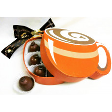 Coffee Truffles in a "Coffee Cup" Shaped Box 
